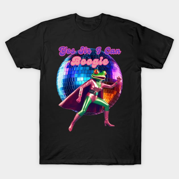 Yes sir I can boogie T-Shirt by NightvisionDesign